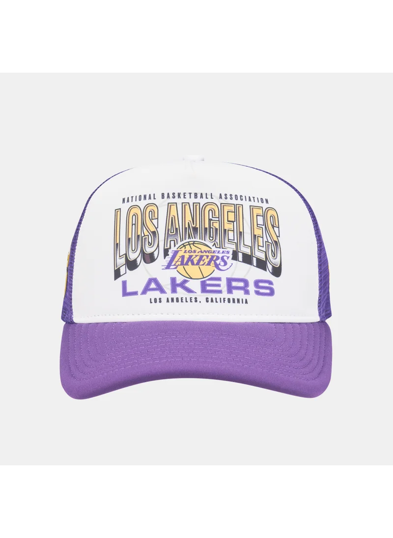 NEW ERA Men's NBA Los Angeles Lakers Team Colour Trucker Cap