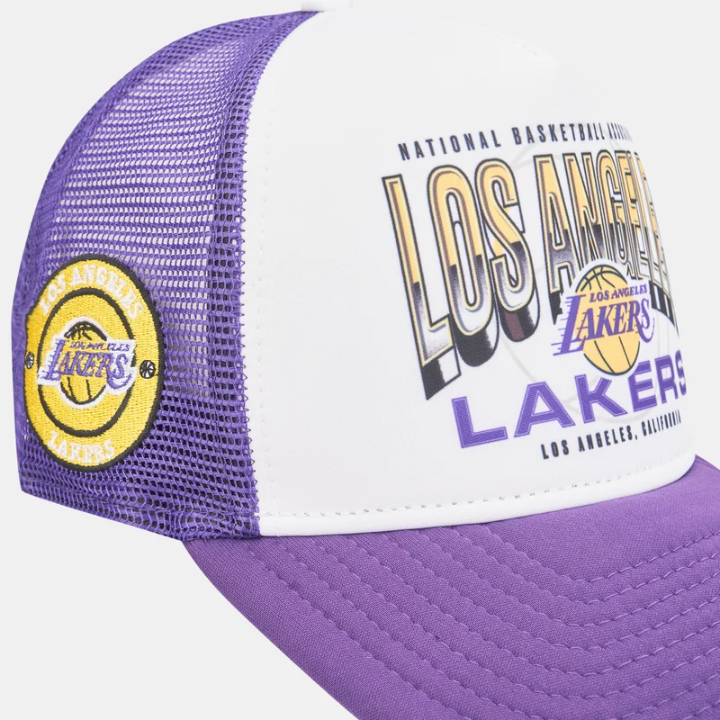 NEW ERA Men's NBA Los Angeles Lakers Team Colour Trucker Cap
