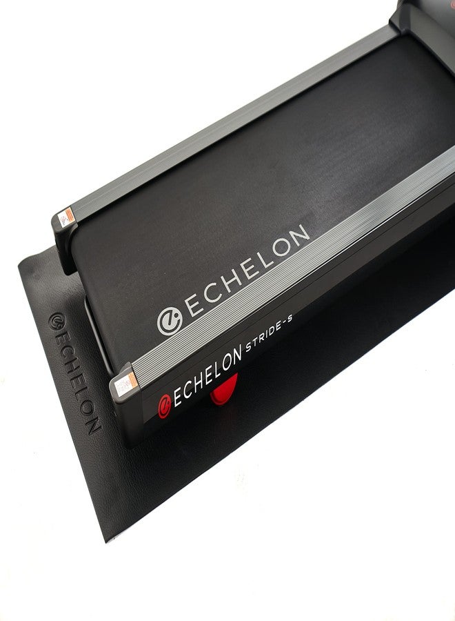 Echelon Fitness Protective Indoor Treadmill Mat: 35.25"W x 78.75"L Black - Image 4