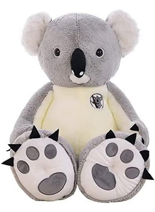 AVSHUB Soft Stuffed Giant Koala Plushed Animal, Plush Toy Huge Big Size Fluffy Plushy Fat Oversized Plushy for Kids and Adults (Grey, 60 CM) - Image 1