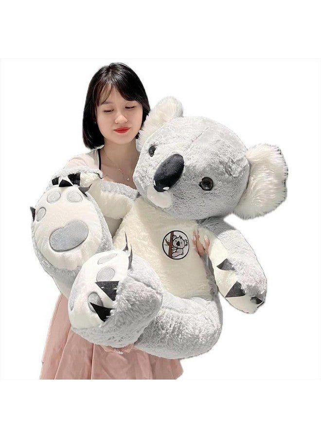 AVSHUB Soft Stuffed Giant Koala Plushed Animal, Plush Toy Huge Big Size Fluffy Plushy Fat Oversized Plushy for Kids and Adults (Grey, 60 CM) - Image 2