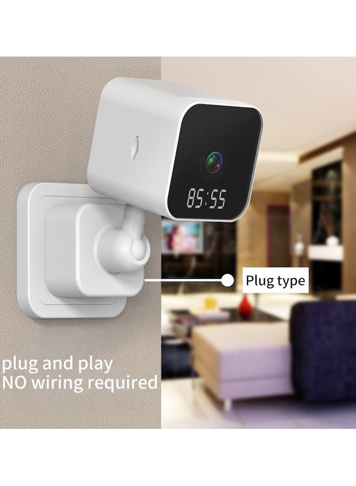 Generic High quality mini 1080p baby camera Power Socket Indoor Baby Monitor Wireless Security Camera  - Image 1