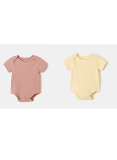 Loquat 2Pcs  New Macaron Baby Thin Pajamas Newborn Baby Summer 