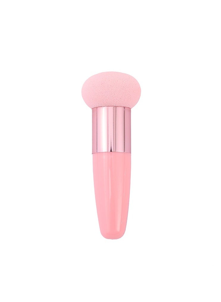 بيوتي بوكس إسفنجات المكياج إسفنجة مزج مستحضرات التجميل الرطبة والجافة أداة وضع المكياج الرطبة والجافة فرشاة تجميل الوجه تغطي فرش الوجه فرشاة العيون أعواد بودرة مع مقبض - Image 1