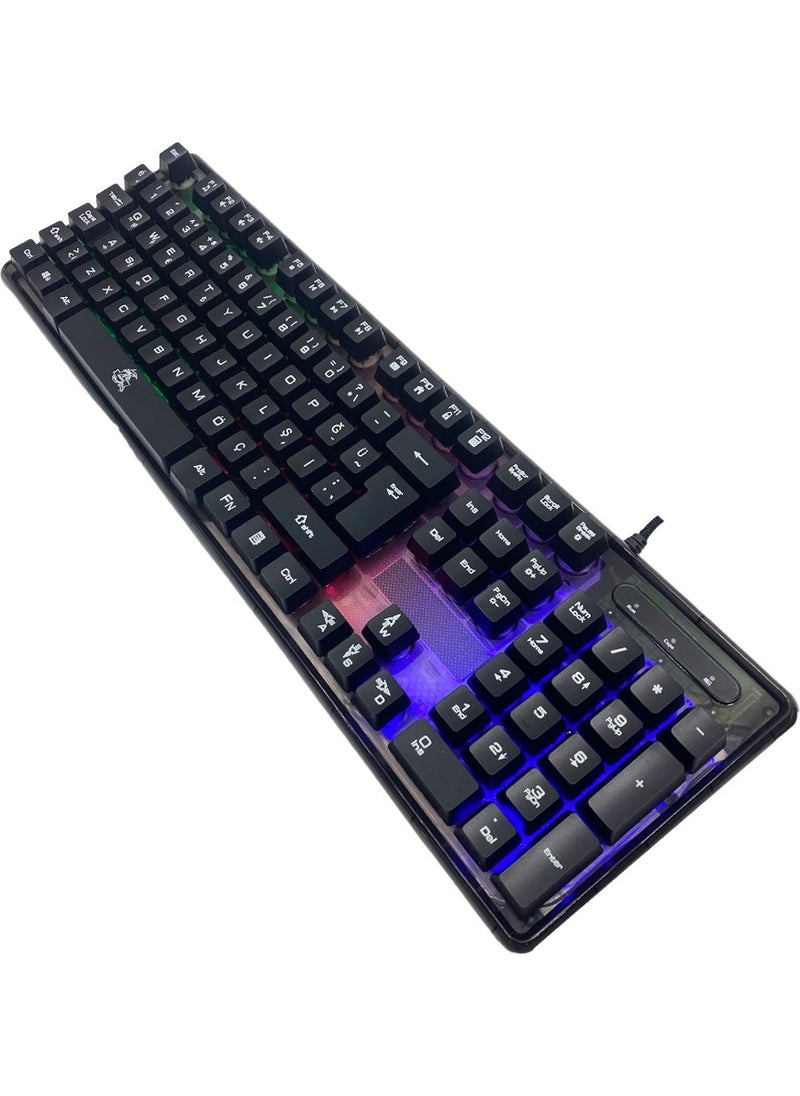 KBL707 Mechanical Feeling RGB LED Backlit Transparent Gaming Keyboard - pzsku/Z5B92E19A3F80F430B4CCZ/45/_/1730729624/e3e69ea3-191f-464e-8e72-9fe68a0e11a4