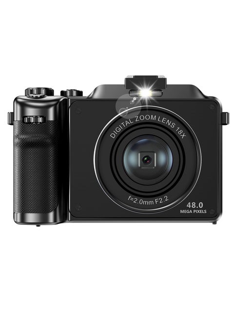 High Pixel Mirrorless 48MP 4K High-definition Digital Camera with 64G Memory Card