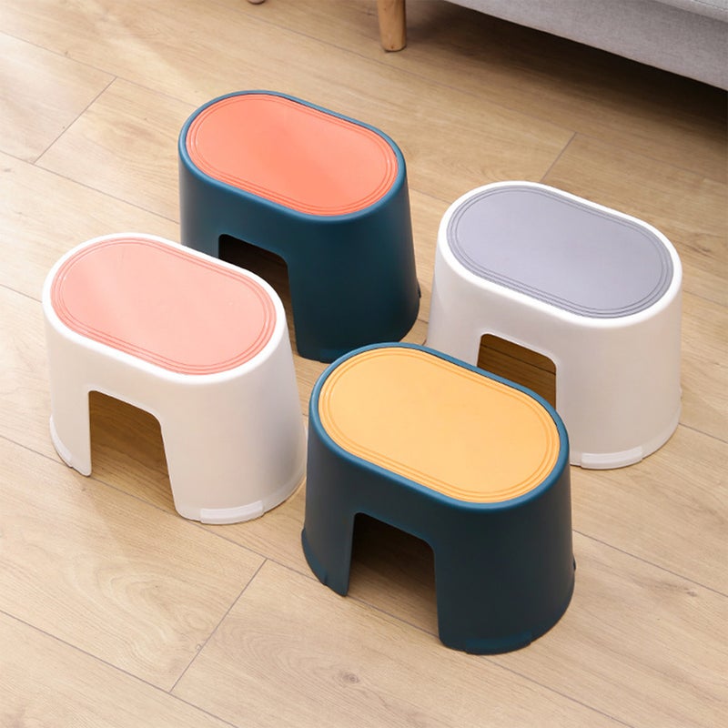 2pcs Foot Stool Toilet Stepping Stool Bathroom Stool Nonslip Step Stool - Image 1