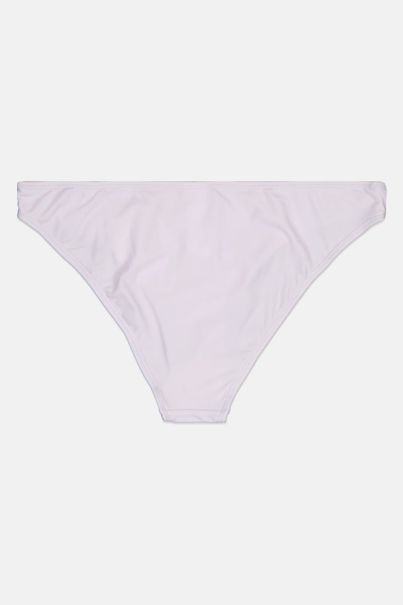 Lefties Women Solid Bikini Bottom, Lilac - Image 2