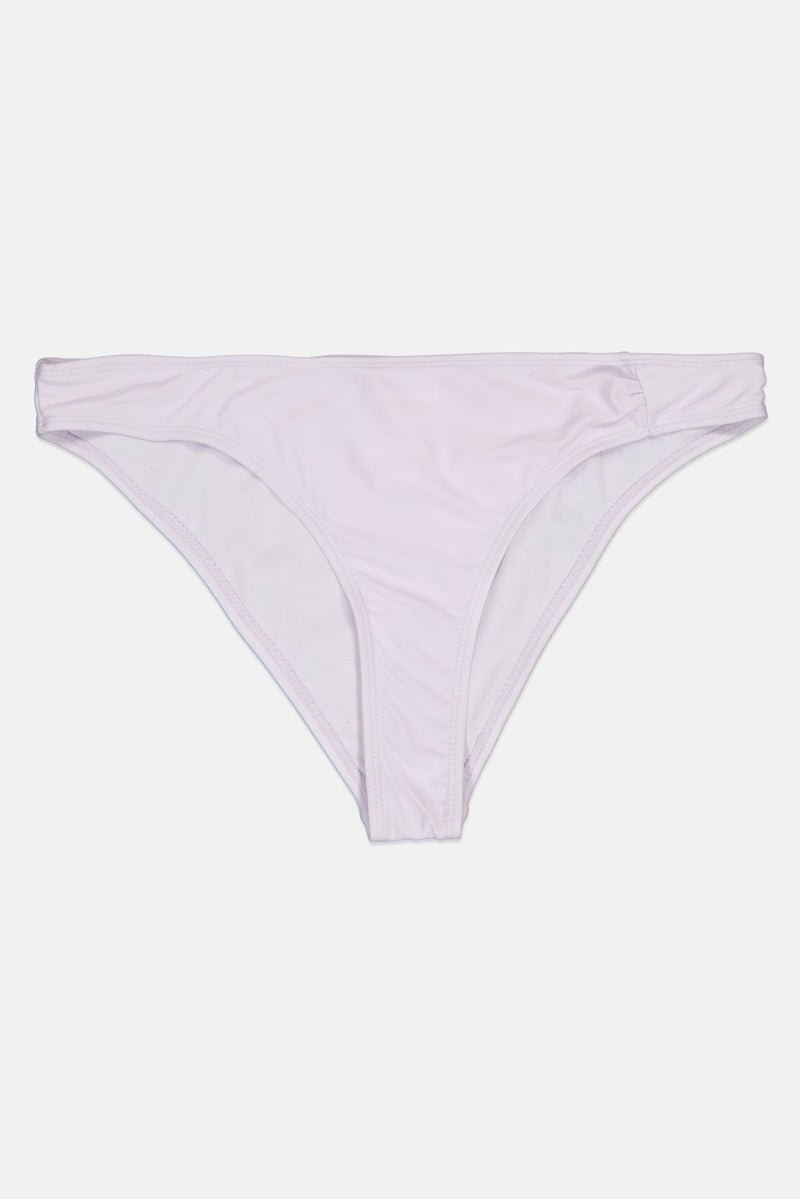 Lefties Women Solid Bikini Bottom, Lilac - Image 1