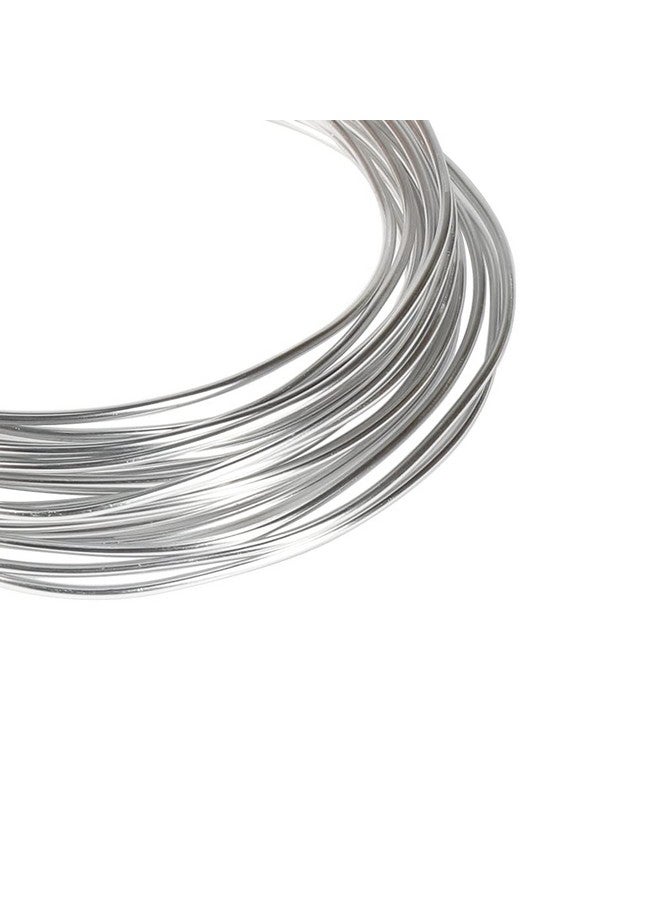Tenn Well 9 Gauge Aluminum Wire 50 Feet 3Mm Bendable Armature Wire Metal Craft Wire For Sculpting Jewelry Making Doll Making Crafting Modelling Bonsai Training - Image 4