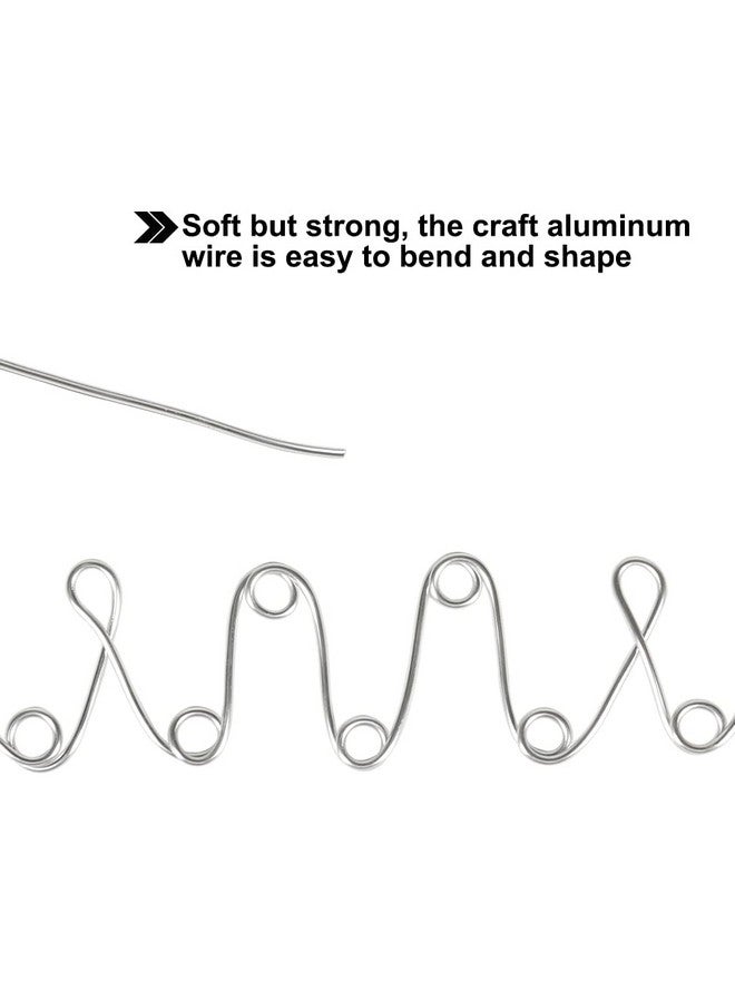 Tenn Well 9 Gauge Aluminum Wire 50 Feet 3Mm Bendable Armature Wire Metal Craft Wire For Sculpting Jewelry Making Doll Making Crafting Modelling Bonsai Training - Image 2