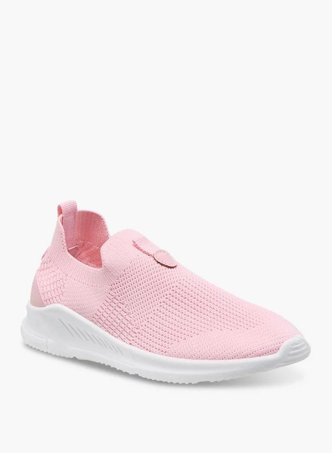 Oaklan By Shoexpress Textured Slip-On School Sports Shoes