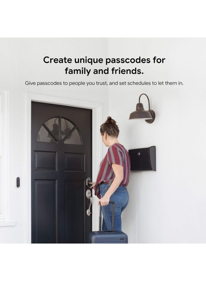 Nest X Yale Smart Lock With Nest Connect Satin Nickel - Image 5