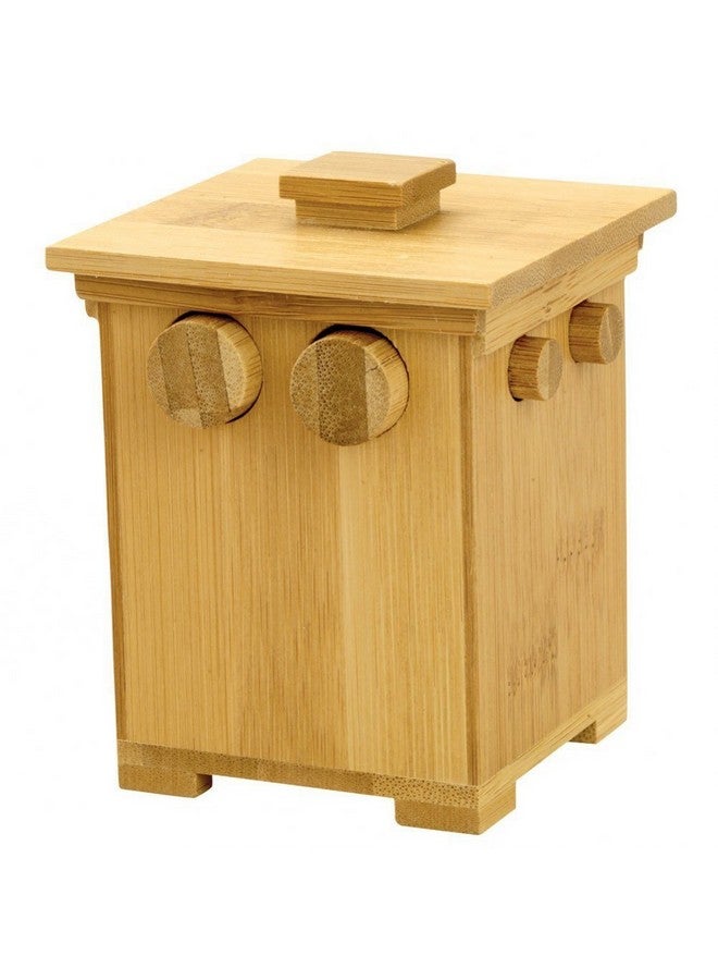 بيتس آند بيسيز قطع وأجزاء - صندوق أحجية خشبي من الخيزران - أحجية - هدية رائعة - Image 1