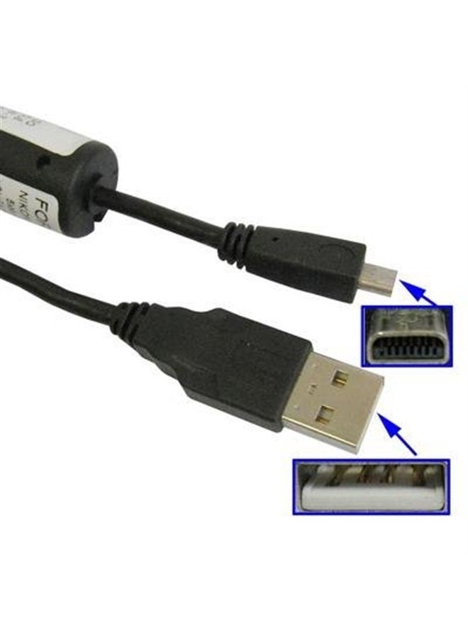 USB Data Sync Cable for Sony DSLR-A100 A200 A300 A350 A450 A550 A700 A850 A900 DSC-S650 S700 S730 S750 S780 S800 S950 W320 W330 S2000 S2100 H200 TF1 S5000 W530 W550 W710 W730 W690 W670 W630 W620 W610