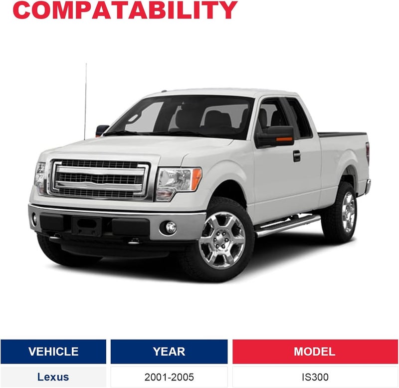 VASTAUTO Horn Assembly with Bracket Compatible with 2009-2014 Ford F150 Replaces# 9L3Z-13832-A Global standard processed material - Image 3