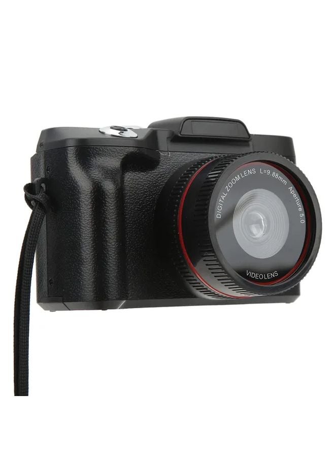 كاميرا رقمية سوداء 16 ميجابكسل مسجل فيديو 1080P كاميرا سفر مدمجة بتكبير 16x - Image 1