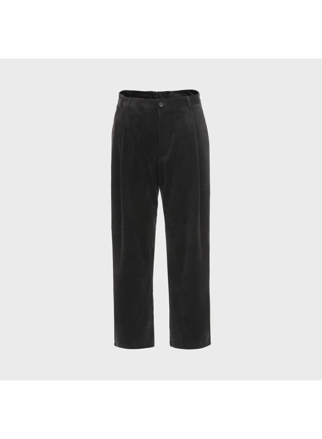 Zara Lazy And Relaxed Textured Fashion Soft Casual Pants - Image 2