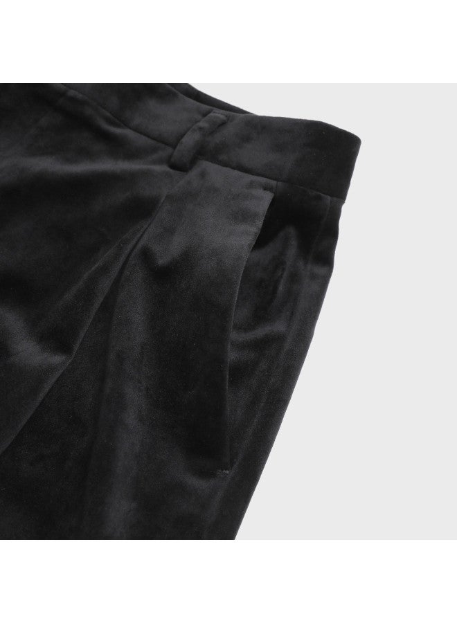 Zara Lazy And Relaxed Textured Fashion Soft Casual Pants - Image 5