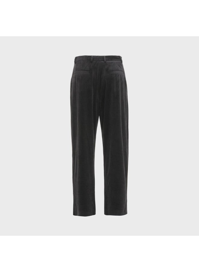 Zara Lazy And Relaxed Textured Fashion Soft Casual Pants - Image 3