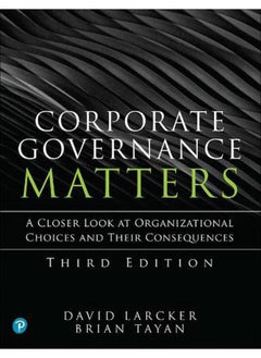 Corporate Governance Matters  Ed   3 