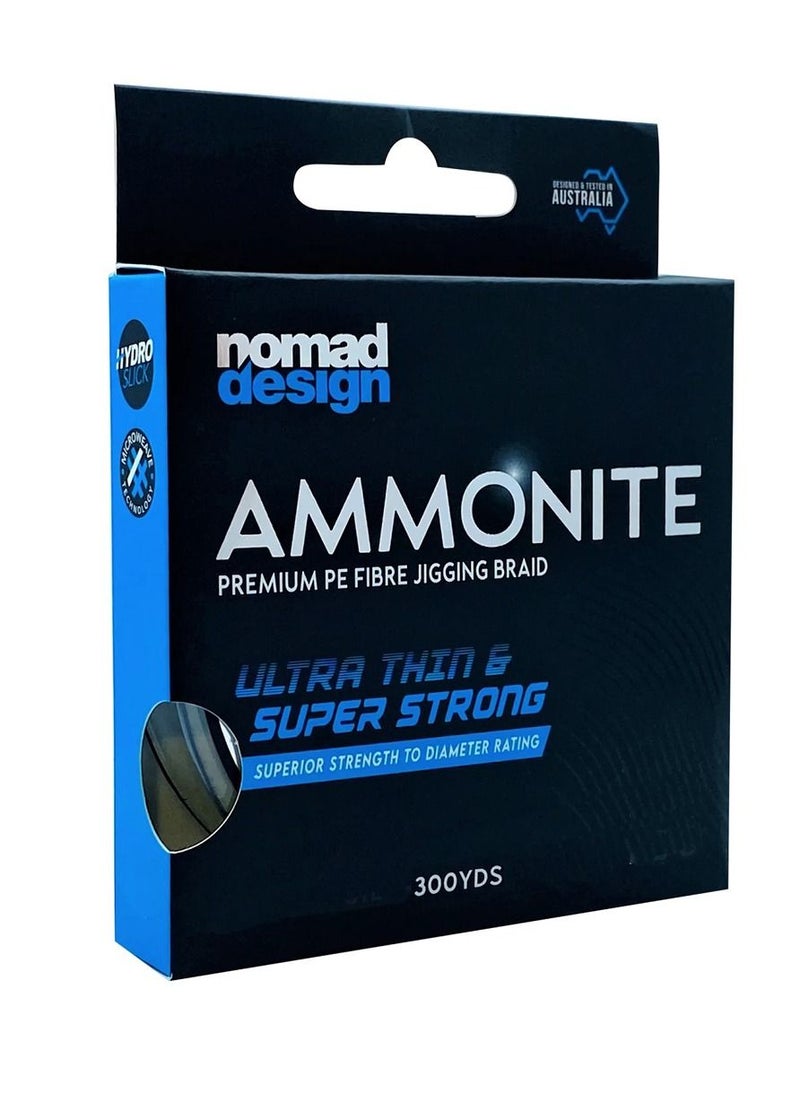 nomad design Nomad Design Ammonite Multicolour Jigging Braid 300yds  - Image 1