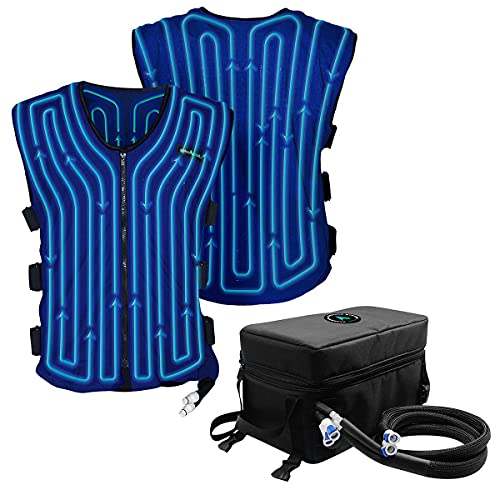 Alphacool 12V Motorcycle Circulatory Cooling Vest System with SAE Adapter, Powersports Cooler Vest, Unisex M/L - Image 1