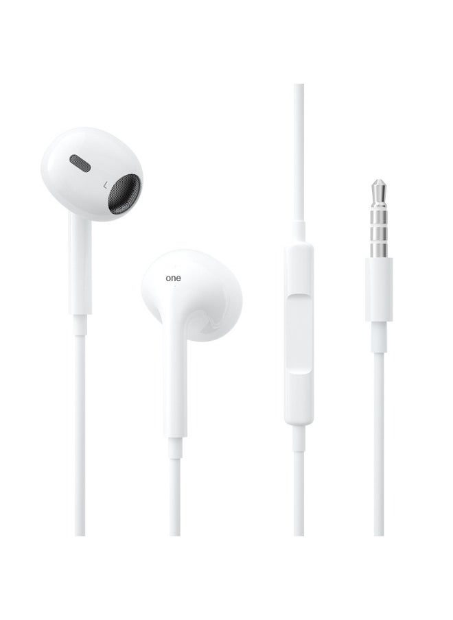 Generic - Wired In-Ear Headphones Compatible with OPPO, Huawei, VIVO, and Apple - Image 1