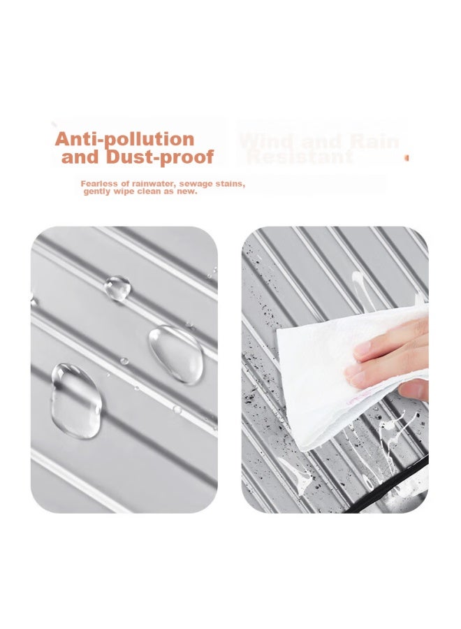 BUBM Biyoumei Luggage Protective Cover, Water-resistant Suitcase Bag Strap, Thickened Wear-resistant Travel Dust Cover, 20-inch Trolley Case Cover - Image 3