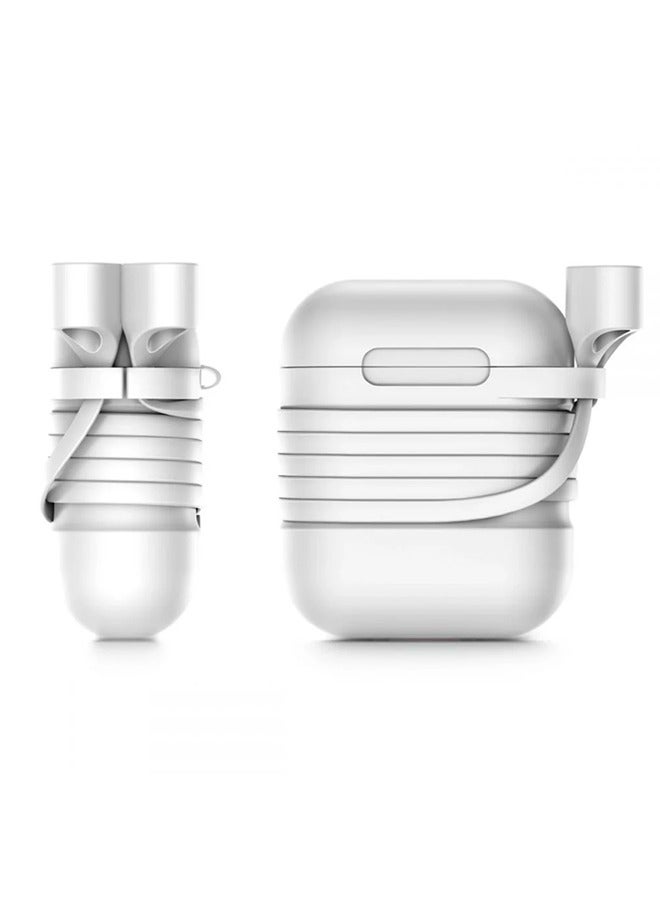 Taimi Protective Case For Apple AirPods-White  - Image 4