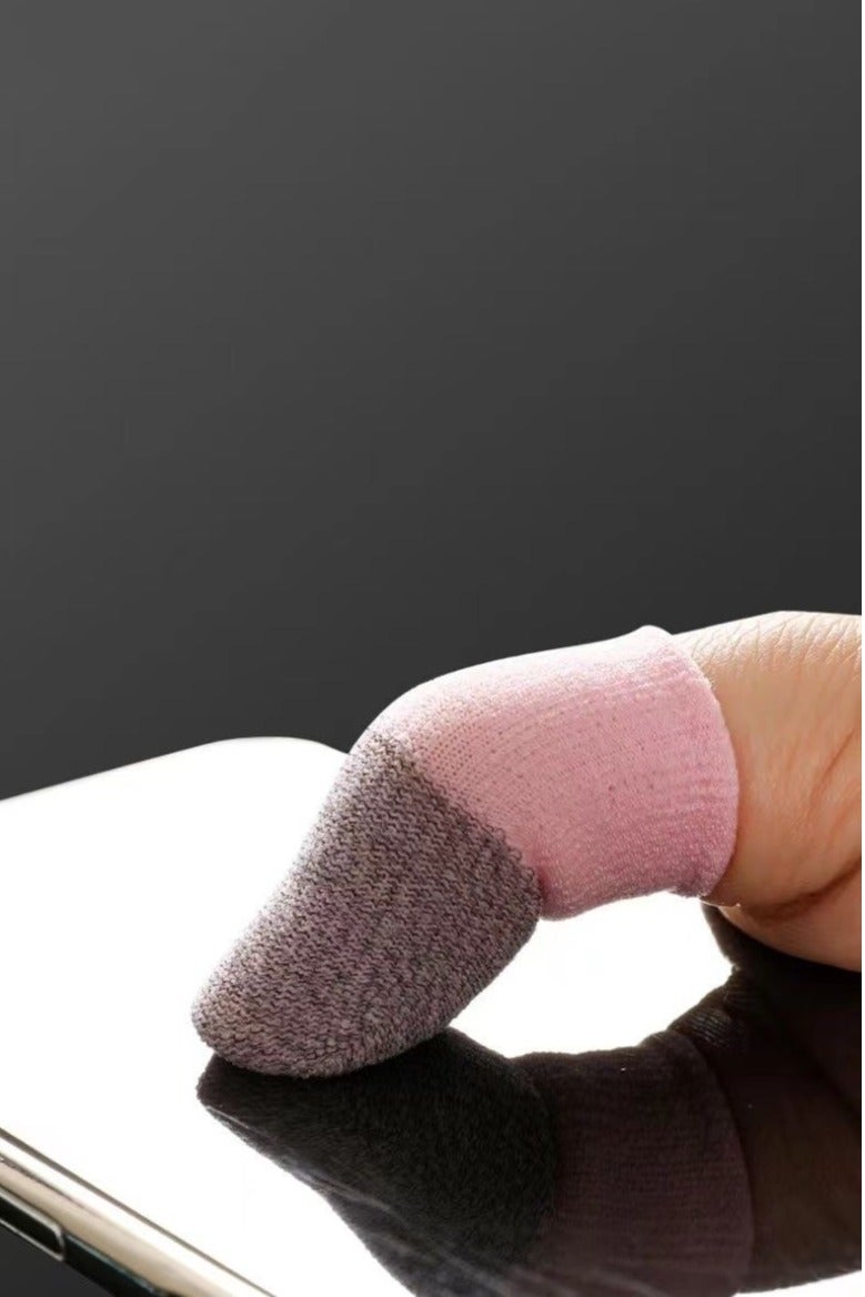 5 Pair Mobile Game Touch Screen Finger Sleeve Super Highly Sensitive Feelers Smooth Operation Sweat Absorbing Odorless Breathable Seamless Finger Sleeve For Pubg And Much Other Games Play - Image 4