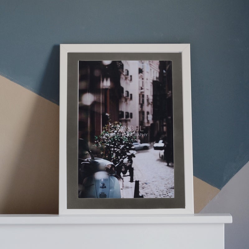 Artwork Frame Mat Black Rectangle Photo Mats Diy Photo Frame For Bedroom 10Set - Image 4