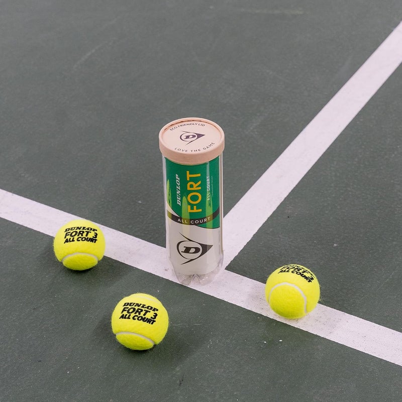Dunlop Sports Dunlop Fort All Court Tennis Balls - Ideal for Clay, Hard Court, and Grass - Image 4