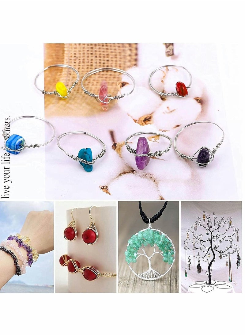 KASTWAVE - Ring Making Kit Size Measurement Tool With Core Finger Jewelry Thread And Crystal Gem Beads For Diy - Image 1