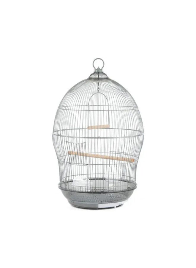 Dayang Bird Cage (370) - 48.5 x 48.5 x 76cm - 4 Pcs/Box[Color - Silver, Dimension - 48.5 x 48.5 x 76cm]