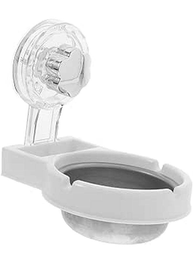 No Drill Stainless Steel Wall Mount Ashtray Windproof Compact Easy Install for Bathroom Office Hotel - Image 1