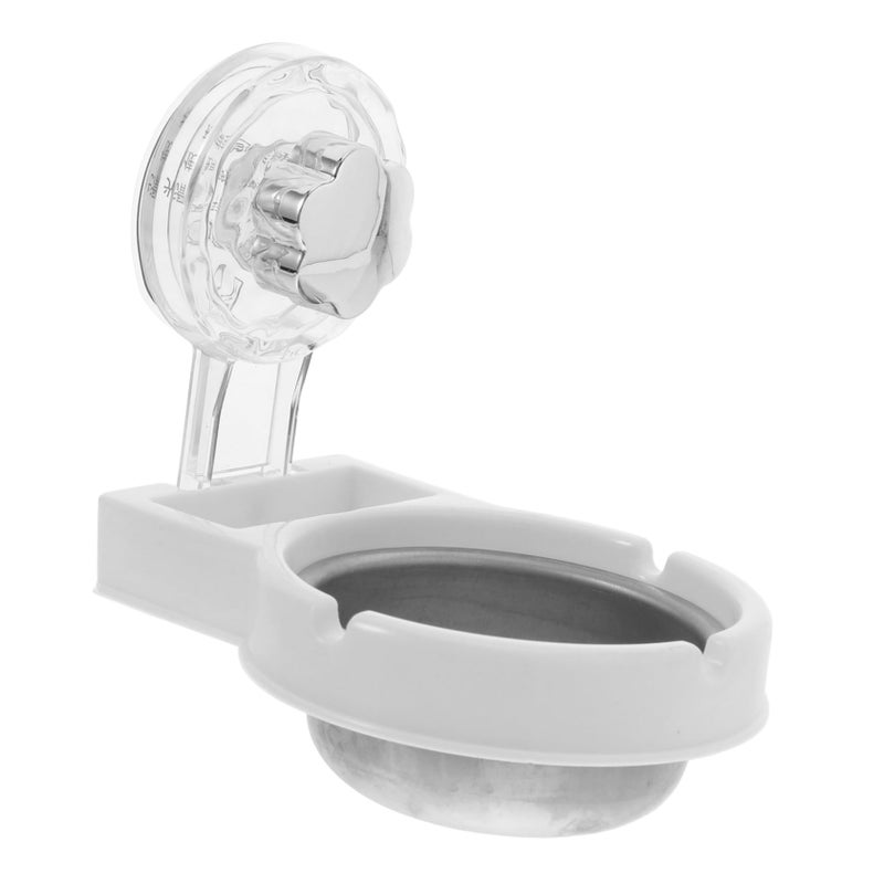 No Drill Stainless Steel Wall Mount Ashtray Windproof Compact Easy Install for Bathroom Office Hotel - Image 2