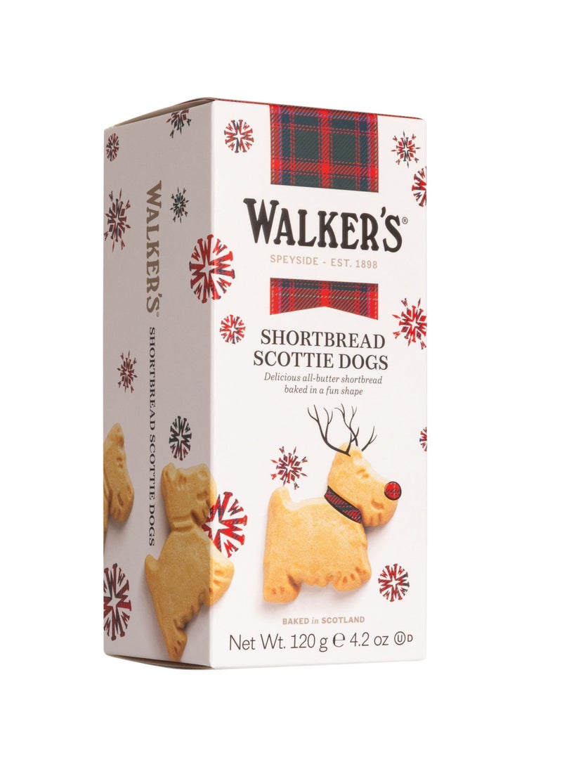 Walker's Shortbread Scottie Dogs Cookies 120g - Image 2