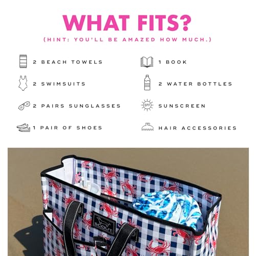 SCOUT Ben Pocket Tote - Large Multi-Use Tote Bag for, Nurses, Teachers, and Moms, 5 Pockets for Organizing, Breakaway Zipper - Image 5