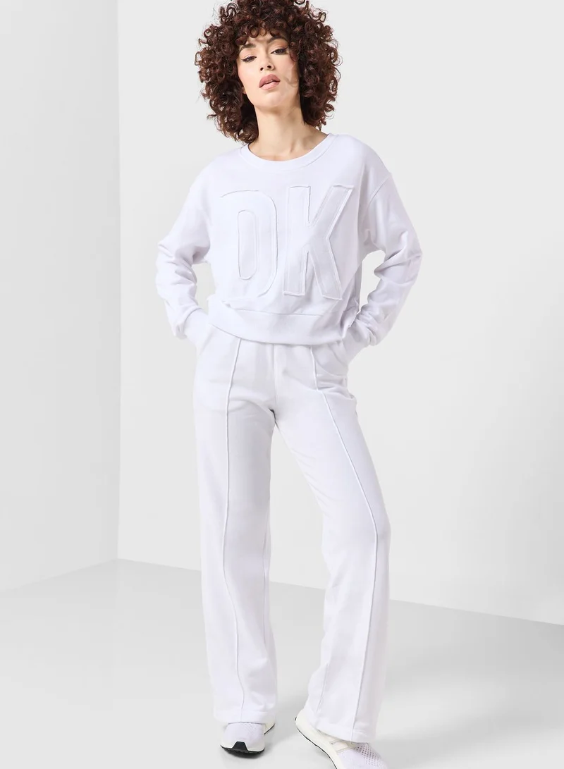 DKNY Crew Neck Logo Sweatshirt