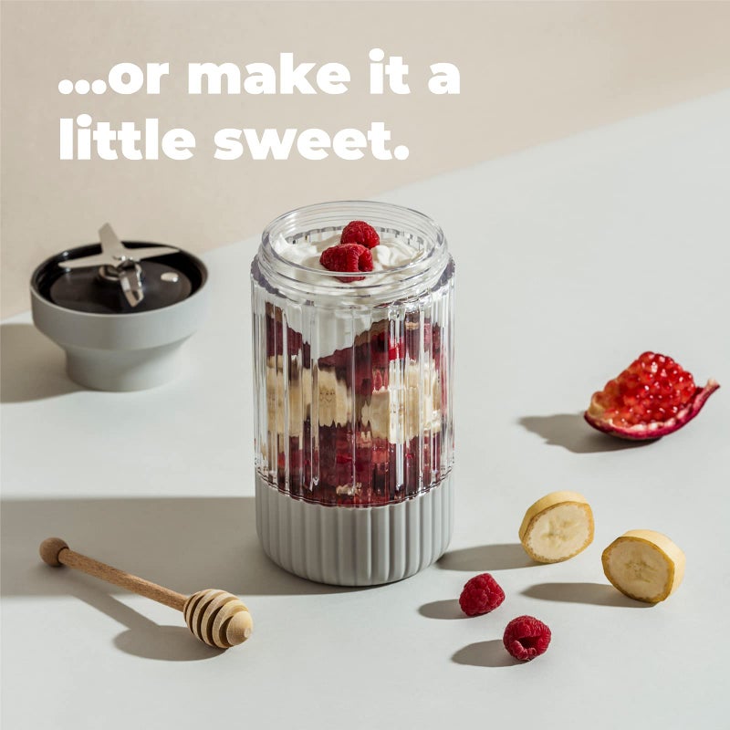 Beast 1000mL Blending Vessel + Storage Lid | Compatible with 1000W Beast Blender | Blend Smoothies and Shakes (Carbon Black) - Image 5