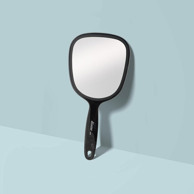 Diane Plastic Handheld Mirror – Vanity Oval Mirror with Hanging Hole in Handle – Small Size (5” x 11”) for Travel, Bathroom, Desk, Makeup, Beauty, Grooming, Shaving, D1015 - Image 5