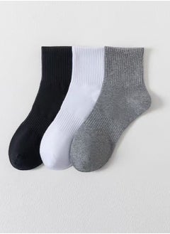 Men's Breathable Cotton Ankle Socks 3 Pairs - pzsku/Z5B94F346608090CF96BCZ/45/_/1730622313/906189d4-8678-4273-a7b3-572ce7f37431