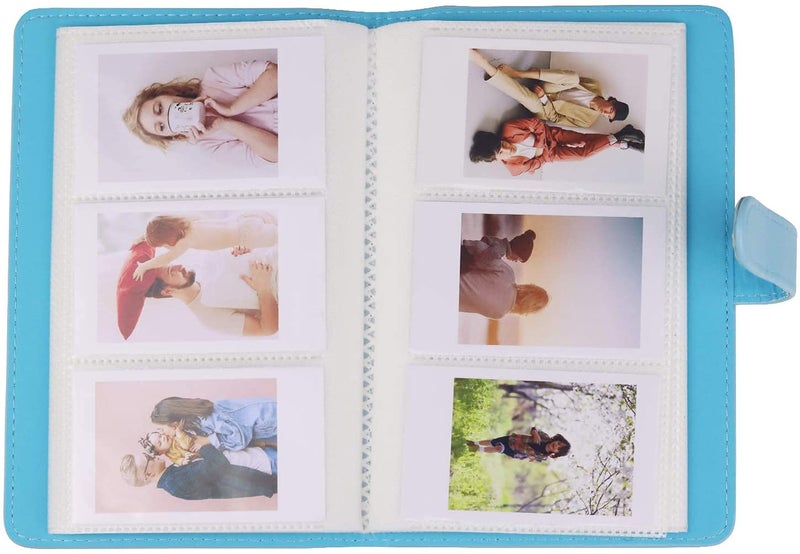 FotoCart 96 Pockets Mini Film Photo Album Book for Instax Mini LiPlay 11 9 8 7s 70 90 Link Instant Camera 3 Inch Polaroid Picture Name Card Holder (Cobalt Blue) - Image 3