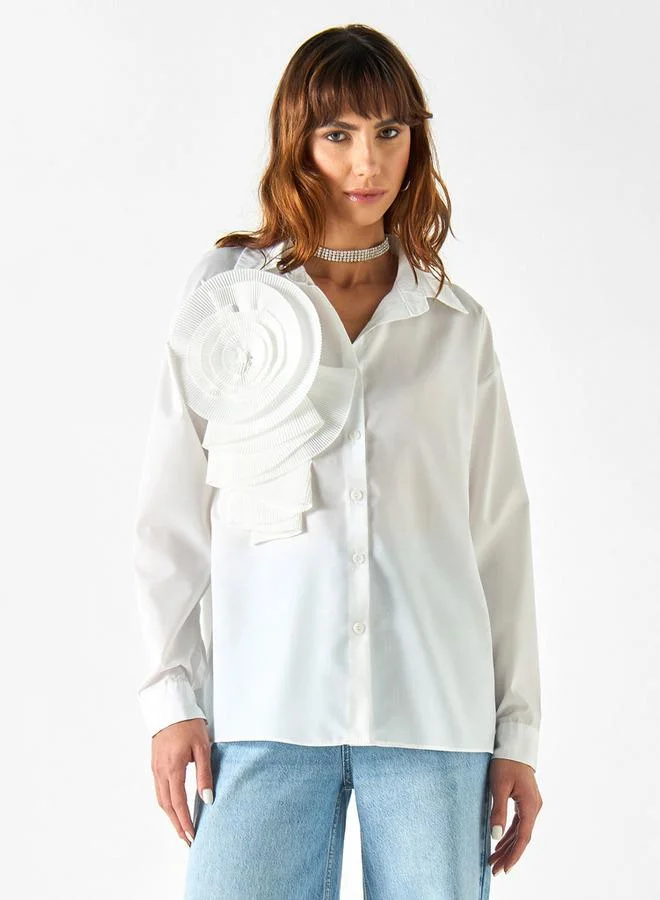 تواكستريمز قميص بأكمام طويلة وزخارف من تو إكستريمز