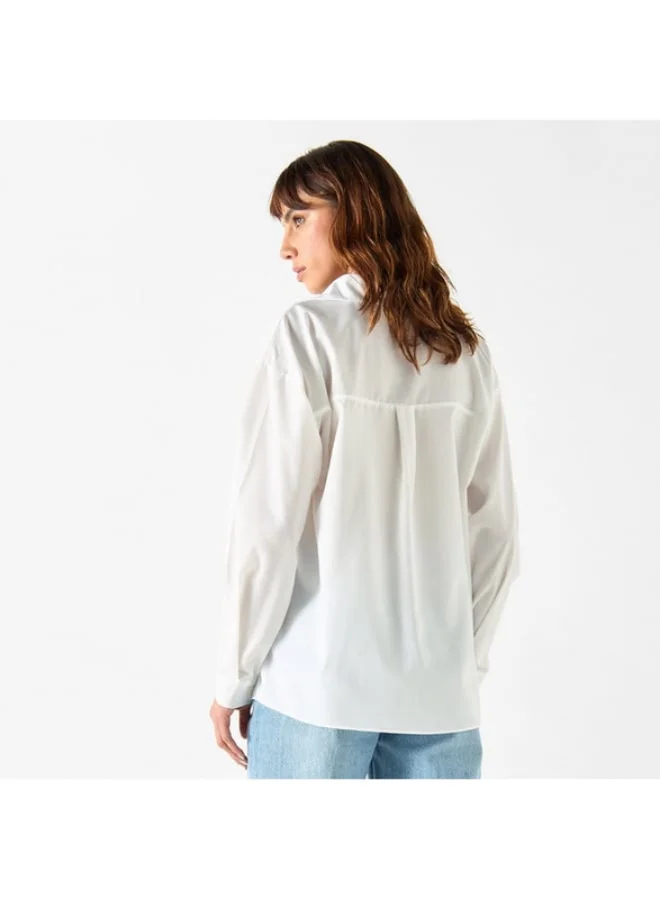 2Xtremz 2Xtremz Applique Detail Shirt with Long Sleeves