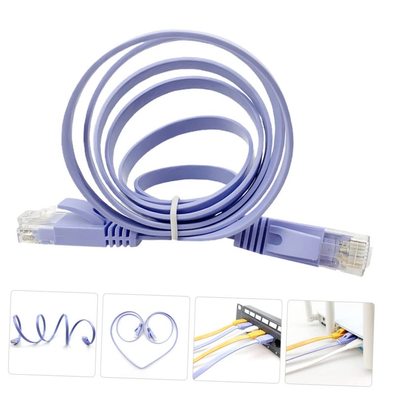 Merryhapy Flat Ethernet Cable 0 9X50CM High Speed Network Cord For Router Data Transfer - Image 5