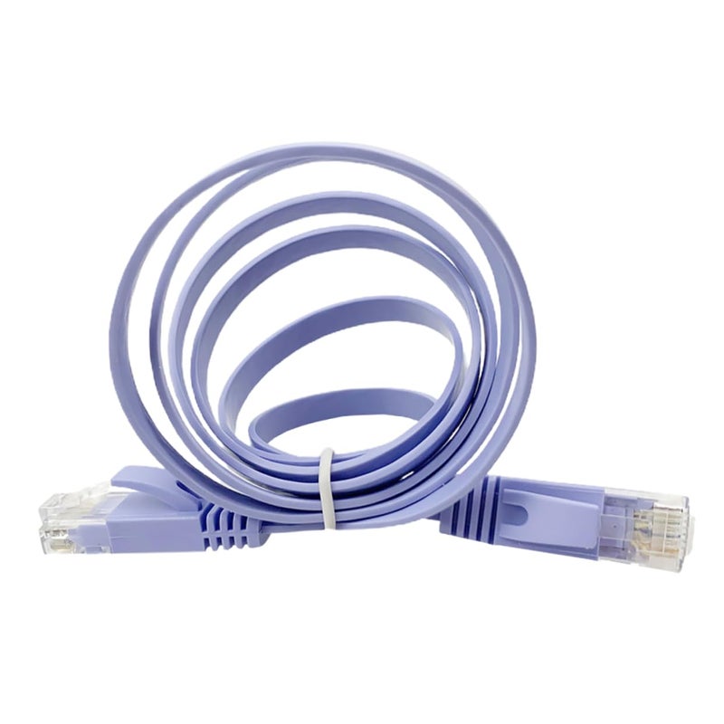 Merryhapy Flat Ethernet Cable 0 9X50CM High Speed Network Cord For Router Data Transfer - Image 1