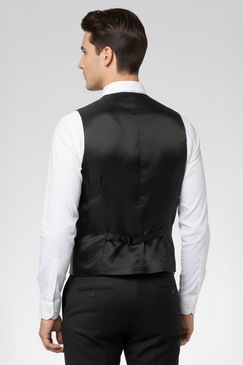 GANT سترات نصف رسمية للرجال بتصميم مربعات مادراس، مقاس عادي، متعددة الألوان - Image 4