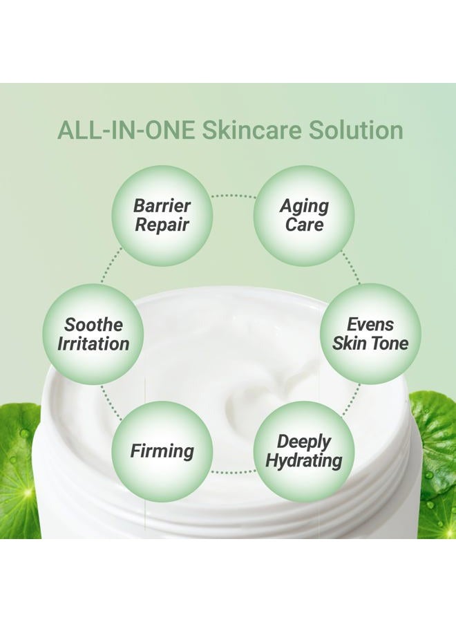 Meebak Cica Cream | Daily Repair Moisturizer with Niacinamide, Ceramide, & Retinol | Deep Hydration & Soothing | Locks in Moisture | Suitable for Sensitive Skin - Image 2